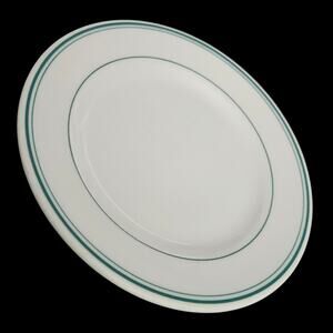 Shenango China Green Band Restaurant Plate 6.25" Vintage USA